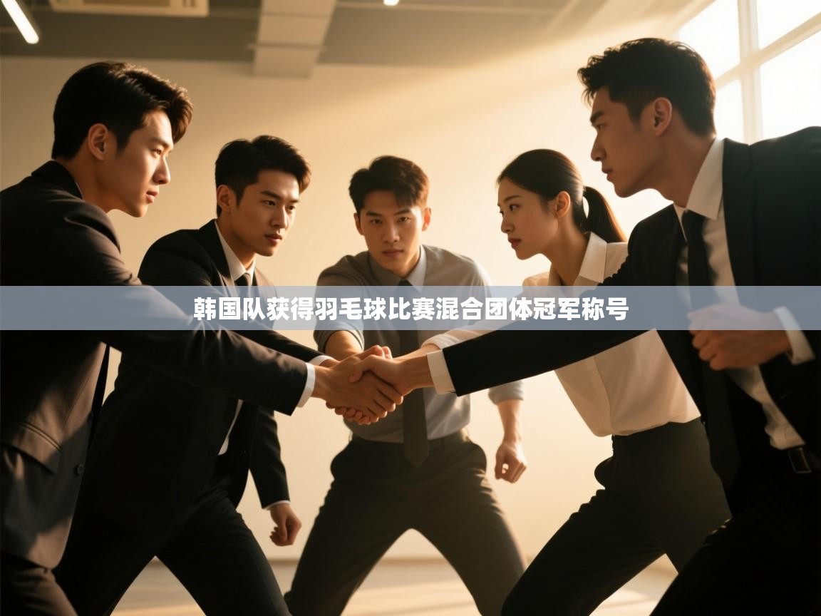 韩国队获得羽毛球比赛混合团体冠军称号 第2张