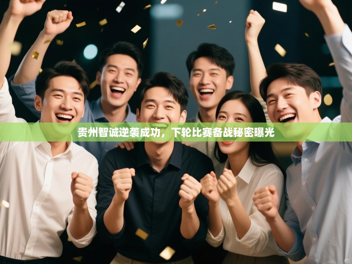 贵州智诚逆袭成功，下轮比赛备战秘密曝光  第2张