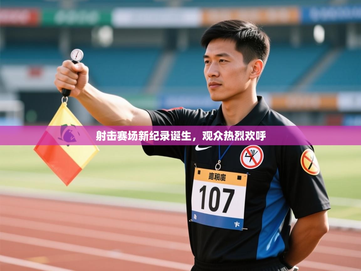 射击赛场新纪录诞生，观众热烈欢呼  第1张